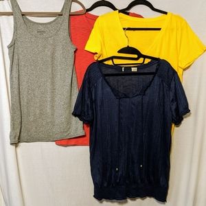 Lot of 4 Womens Shirts L